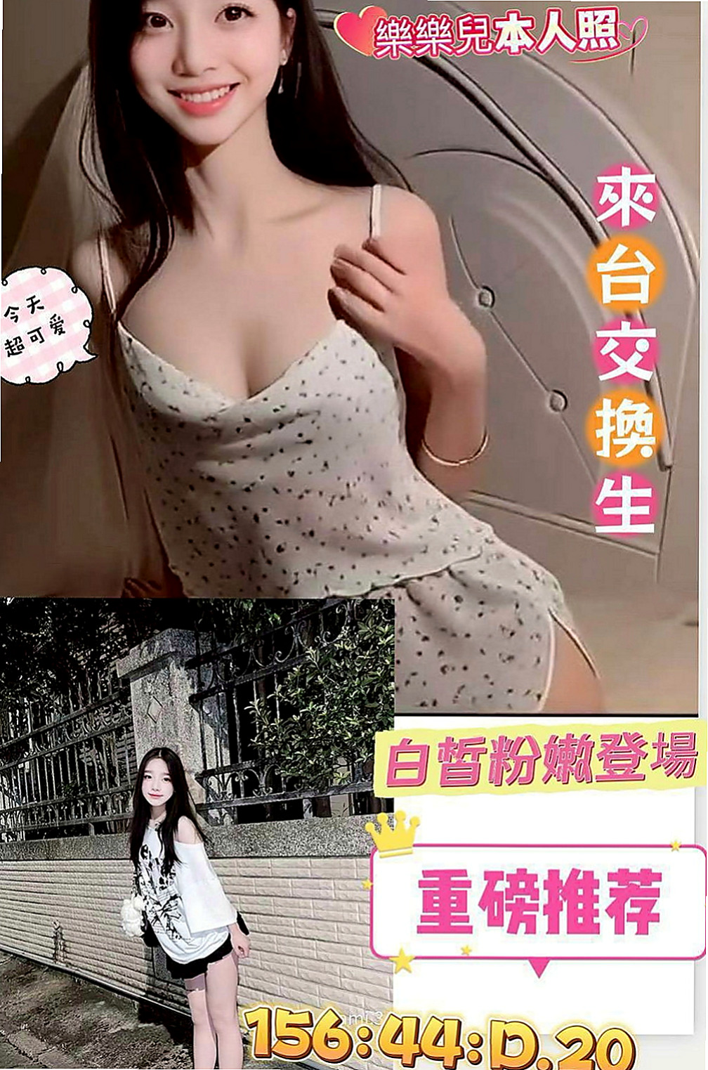 彰化外約茶|小姐外出：小米 |大三學姐|163cm|54kg|E杯|24y|